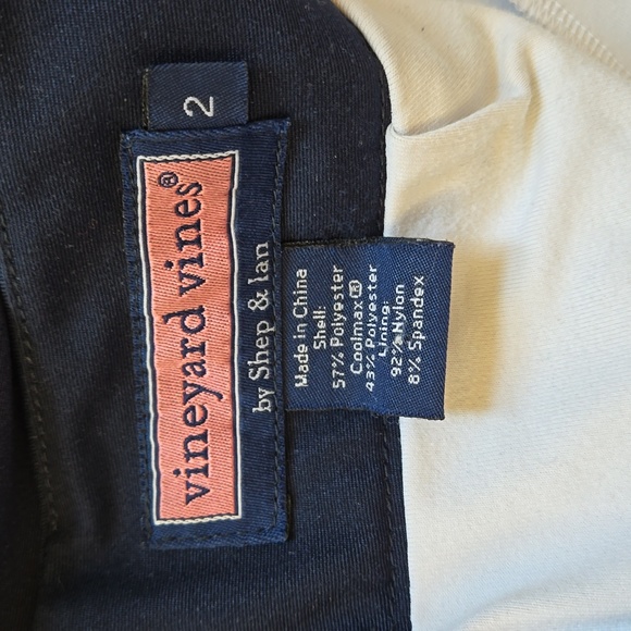 Vineyard Vines Skirt Womans Size 2 Navy has pockets - Picture 8 of 9